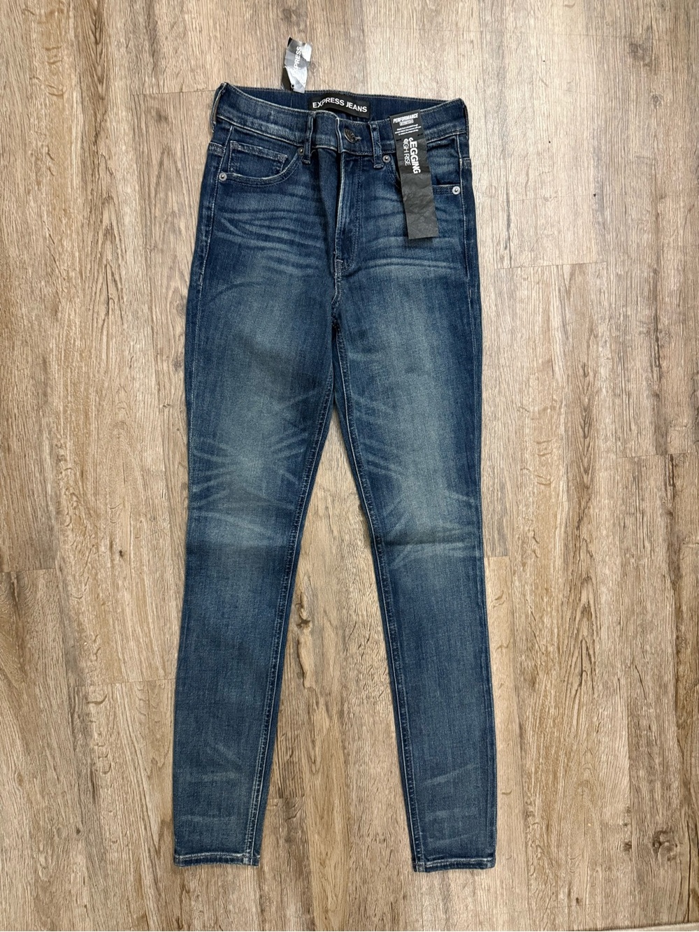 Express • High Rise Performance Stretch Jeggings - Picture 4 of 13